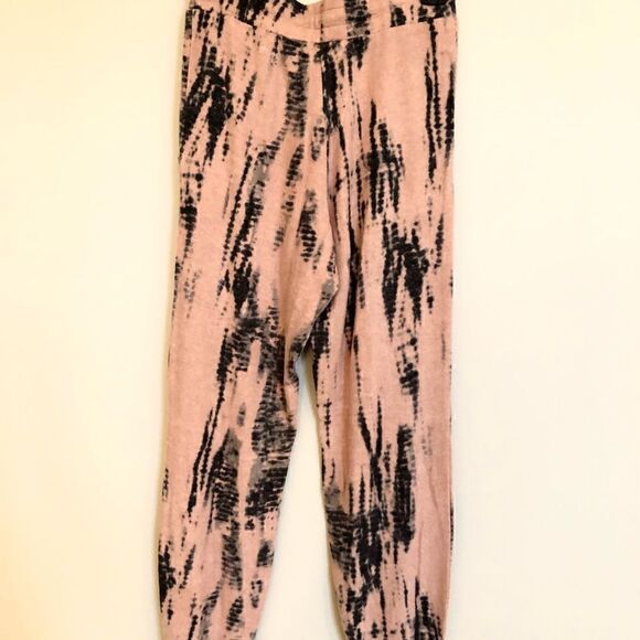 Fornia Hacci Printed Soft-Brushed Joggers Small Peach Tie Dye - Picture 3 of 9